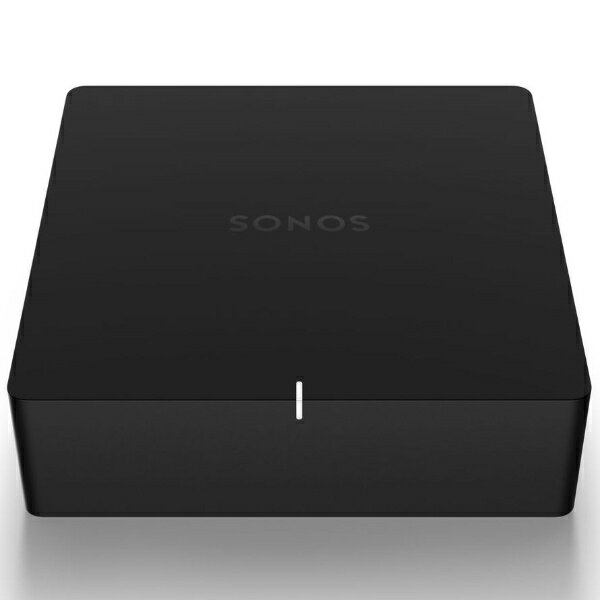 【エントリーで最大全額ポイント還元|11/27迄】 SONOS|ソノス ネットワークオーディオストリーマー Sonos Port ブラック PORT1JP1BLK