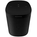 SONOS｜ソノス WiFiスピーカー Sonos One SL ブラック ONESLJP1BLK Wi-Fi対応