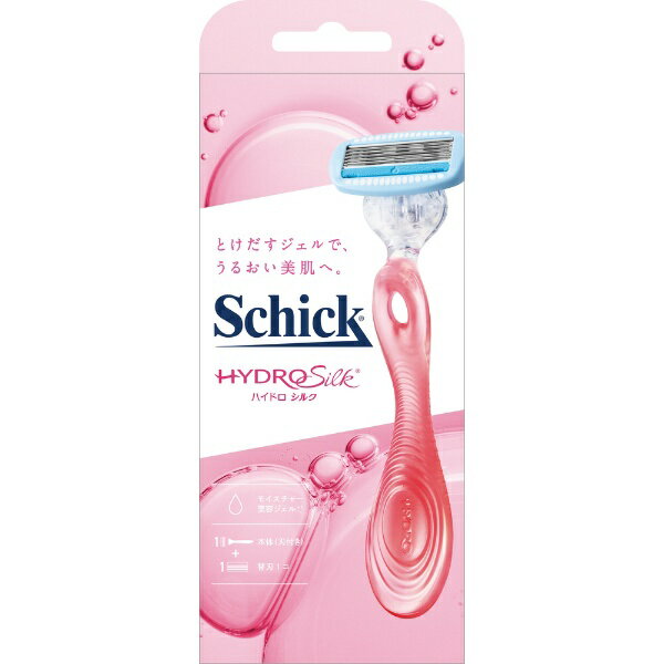 シック｜Schick Schick（シック）ハイドロシルク ホルダー 本体（刃付き）＋替刃1コ つるつる肌