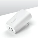 BELKINbxL 37W USBPDΉ}[di25W USB-C+12W USB-Aj zCg WCB007dqWHJP [2|[g]