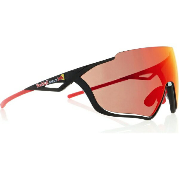 SPECT EYEWEAR｜スペクト アイウェア Red Bull SPECT（レッドブルスペクト）FLOWスタイル PACE-006 シャイニーブラック/スモークレッドミラー