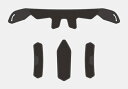 オージーケーカブト|OGK KABUTO エフエム・エックス FM-X用 ノーマルインナーパッドセット(ブラック)【返品不可】