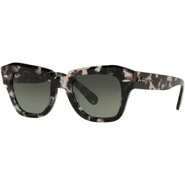 レイバン｜RayBan STATE STREET RB2186 133371 52mm グレーハバナ/グレーグラディエント
