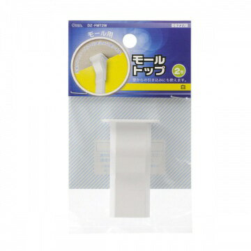 オーム電機｜OHM ELECTRIC モール用トップ2号 白 ホワイト DZ-FMT2W