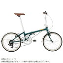 DAHON｜ダホン 20型 折りたたみ自転車 Boardwalk D7ボードウォーク D7(ブリテッシュグリーン/外装7段変速)2022年モデル【キャンセル・返品不可】 【代金引換配送不可】