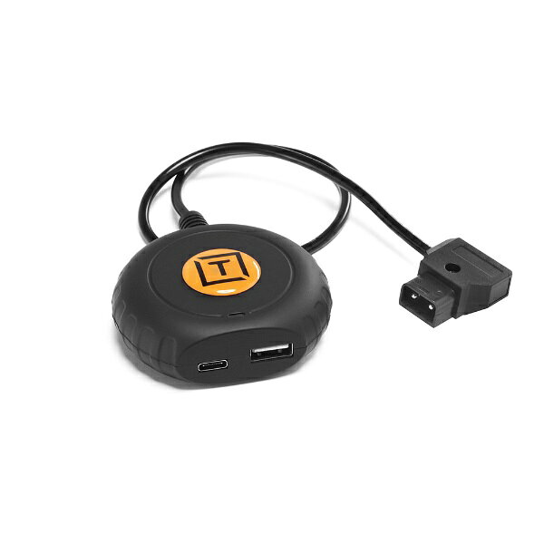 テザーツールズ｜Tether Tools SDAC14 オンサイト D-Tap トゥ USB-C PD アダプター...