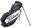 タイトリスト｜Titleist プレミアム スタンドバッグ(9型：47インチ対応/ブラック×ホワイト)TB20SXSF【返品交換不可】