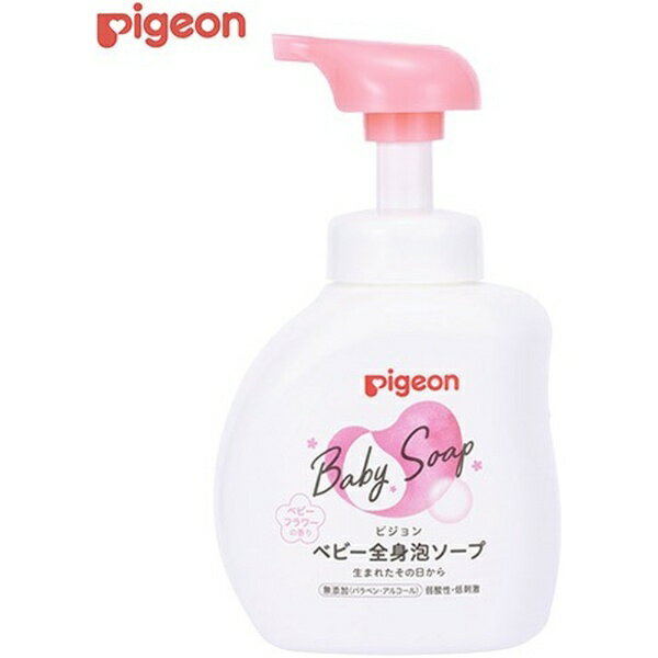 ピジョン｜pigeon 全身泡ソープ ベビーフラワーの香り 500mL 1