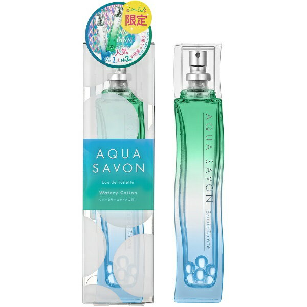 アクアシャボン アクアシャボン｜AQUA SAVON ウォータリーコットンの香り ET/SP/80mL