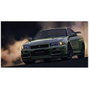 フジミ模型|FUJIMI 1/24 インチアップシリーズ No.285 スカイラインGT-R V-specII Nur(NISMOフロントエアロバンパー付き) BNR34型 【代金引換配送不可】