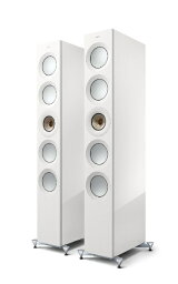 KEF｜ケーイーエフ ブックシェルフスピーカー HG WHITE/CHAMPAGNE Reference5Meta [1本(2本注文のみ受付)]