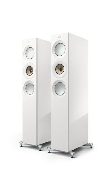KEF｜ケーイーエフ ブックシェルフスピーカー HG WHITE/CHAMPAGNE Reference3Meta [1本(2本注文のみ受付)]