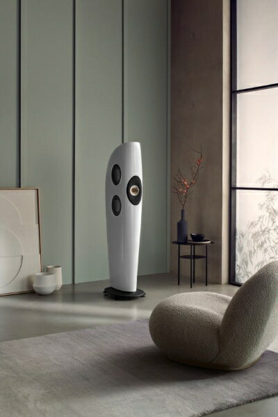 KEF｜ケーイーエフ フロア型スピーカー ARCTIC WHITE/ CHAMPAGNE BLADETWOMETA [1本(2本注文のみ受付)]