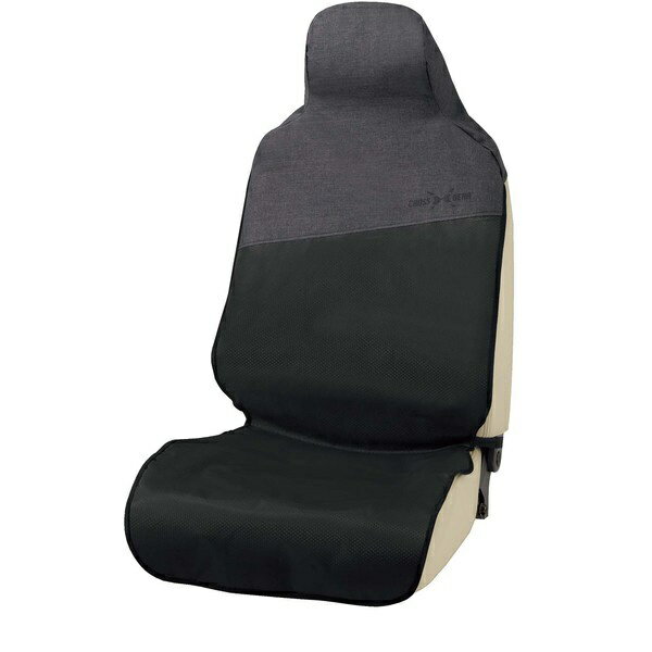 BONFORM｜ボンフォーム 4087-10GY ポリエステル 乗用車用 シートカバー クロスギア 防水・丸洗い 前席1枚入り カラー：グレー グレー 4087-10GY