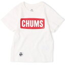 CHUMSb`X LbY`XSTVc Kids CHUMS Logo T-Shirt(Kids LTCY/White~Red) CH21-1175