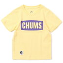 CHUMS（チャムス）の鉄板アイテム、バリエーション豊かなロゴTシャツ〈素材特性〉タフな空紡糸で編んだヘビーウェイトコットンを使用。耐久性に優れ、型崩れしにくいしっかりとした生地感が特徴。〈デザイン〉フロントにCHUMSロゴをプリントした定番ロゴTシャツ。豊富なカラーバリエーションも魅力で、デイリーにはもちろんアウトドアシーンにも大活躍。トレンド問わず長く愛せる定番のひと品でギフトにもオススメ。大人サイズの展開もあるので、親子でお揃いコーデも◎