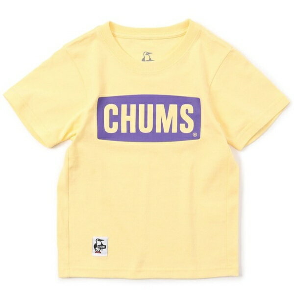 CHUMSb`X LbY`XSTVc Kids CHUMS Logo T-Shirt(Kids MTCY/Yellow Haze) CH21-1175