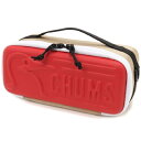 CHUMS|チャムス マルチハードケースS Multi Hard Case S(H10XW24XD11.5cm/Beige×Red) CH62-1822