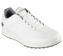 スケッチャーズ｜SKECHERS 25.5cm メンズ ゴルフシューズ SKECHERS GO GOLF PIVOT(ホワイト×グレー) 54545【返品交換不可】