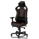 noblechairs|ノーブルチェアーズ ゲーミングチェア EPIC - JAVA EDITION マットブラウン NBL-PU-JVE-002