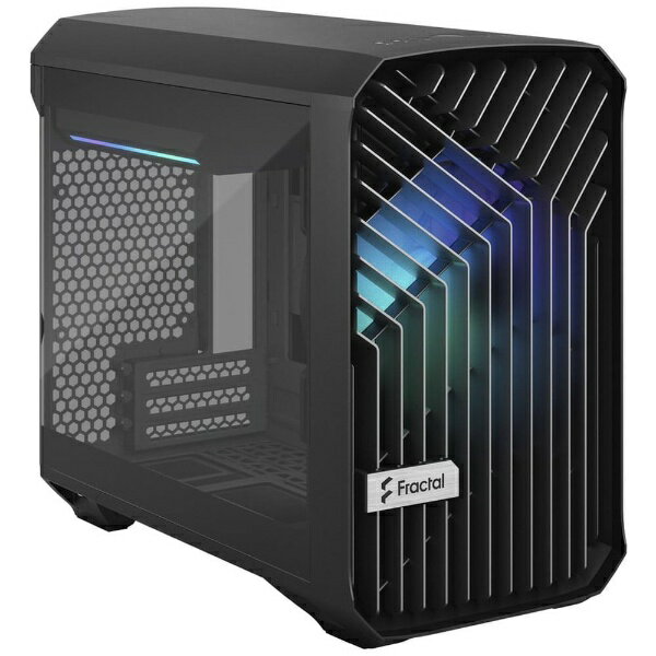 FRACTAL DESIGN｜フラクタルデザイン PCケース Mini-ITX /Mini-DTX Torrent Nano RGB Black TG Light Tint ブラック FD-C-TOR1N-02