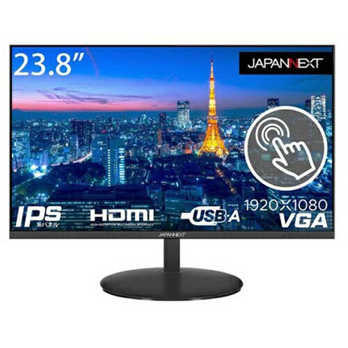 JAPANNEXT｜ジャパンネクスト PCモニター (タッチパネル) JN-IPS238FHD-T 