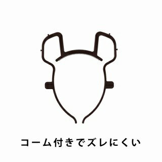 シャルマン｜CHARMANT シャルマンシールド カチューシャモデル まとめ買いセット (フレーム1枚＋フィルム5枚) CS71A 99 BR