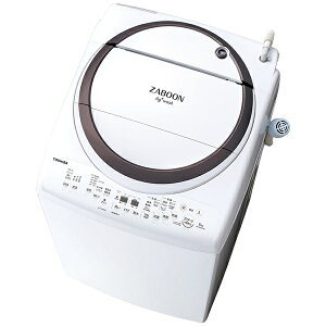 東芝｜TOSHIBA 縦型洗濯乾燥機 ZABOON（ザブーン） グランホワイト AW-8VM2-W [洗濯8.0kg /乾燥4.5kg /ヒーター乾燥(排気タイプ)]