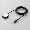 エレコム｜ELECOM Apple Watch 磁気充電ケーブル 高耐久 USB-C 2．0m ブラック MPA-AWCS20BK