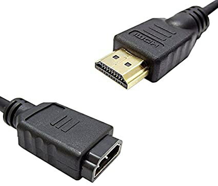 SSA｜エスエスエーサービス HDMI延長ケーブル [HDMI オス→メス HDMI] ブラック HDMIE-2M [2m /HDMI⇔HDMI]