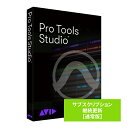 Pro Tools Studio を使用する事で、より楽曲の完成度を高めたいと考えているミュージック・クリエイター、プロデューサー、そしてエンジニアは、大規模なプロジェクトを自由にクリエイトし、ミックスすることが可能となります。Pro Tools Studio では、従来よりも扱えるオーディオ・トラック数が増加し、サラウンドと Dolby Atmosミキシング、高度なオートメーション機能など、数多くの機能強化が施されています。≪商品の特徴≫・最大 512 オーディオ・トラック（従来の256トラックから増加されます）・サラウンド及び Dolby Atmosミキシング対応（これまでは Pro Tools Ultimate のみだった機能が追加されます）・先進的なオートメーション及びクリップ・エフェクト編集機能（これまでは Pro Tools Ultimate のみだった機能が追加されます）・Pro Tools Carbon、VENUE S6 ハードウェア対応・新たに Pro Tools GrooveCell と Pro Tools SynthCell バーチャル・インストゥルメントが追加・業界屈指のパートナー・ブランドの手によるエフェクト・プラグイン、バーチャル・インストゥルメントやサウンド・ライブラリ等の無償特典が得られる『Pro Tools Inner Circle（インナーサークル）』へのメンバーシップを提供本製品には2つの新しいバーチャル・インストゥルメント「Pro Tools GrooveCell」と「Pro Tools SynthCell」がバンドルされます。〇Pro Tools GrooveCellPro Tools で複雑なビートやドラムパターンを簡単に作成できる新しいシーケンサー機能付きバーチャル・ドラムマシーンです。迅速なワークフローとインスピレーションを形にする為に設計されたこの製品は、グルーブを完全にクリエイティブにコントロールしたい真剣なクリエイター向けに構築されています。クラシカルな 16 パッドレイアウトを中心に、「Pro Tools GrooveCell」には、単一のサンプルまたはキット全体を一度に微調整するために必要なすべてのパラメータがあります。 付属のサウンドとプリセットの他、独自のサンプル、MP3、.WAV、または .AIFF)を ドラムパッドにドラグ＆ドロップしてカスタム・ドラム・キットを設計することも可能です。パッドごとに最大 3 つのサンプルを重ね、ピッチ、エンベロープ、EQ、ディストーションなどを制御し、ドラム・モード・メニューで伝説の E-mu SP-1200、Korg スーパー・パーカッションなどのテクスチャー・エミュレーションを行う事で、独特の雰囲気を創り出すこともできます。 さらに、クリエイティブな Drive 及び Dynamicsのプリセットでサウンドをさらにシェイプ・アップすることもできるでしょう。〇Pro Tools SynthCellPro Tools で、親しみのある懐古的なサウンドから真にユニークなサウンドまで、幅広いシンセ・サウンド・メイキングを可能にする最新のバーチャル・シンセです。2つのオシレーター、2つのマルチ・モード・フィルター、LFO、エンベロープ、アルペジエーター、および様々なエフェクトを使用して、サイン波のレベルから、独自のサウンドをゼロから構築し始めることができます。また、豊富なプリセット・ライブラリの中から、ノブに触れることなく、オーガニック、破壊的、スムース、カオス、アナログといった選びたい傾向に即した、必要なサウンドをすぐに見つけることも可能です。≪本製品について≫本製品は「Pro Tools Studio サブスクリプション（1年） 継続更新 通常版 」です。すでにPro Tools Studio サブスクリプションライセンスをご利用いただいているお客様向けの商品となります。ご購入いただいて1年間は最新のPro Tools、スタンダードサポートをご利用いただけますが、1年間が経過するとご利用いただけなくなります。期間満了後は再度サブスクリプションライセンスをご購入いただく必要がございます。