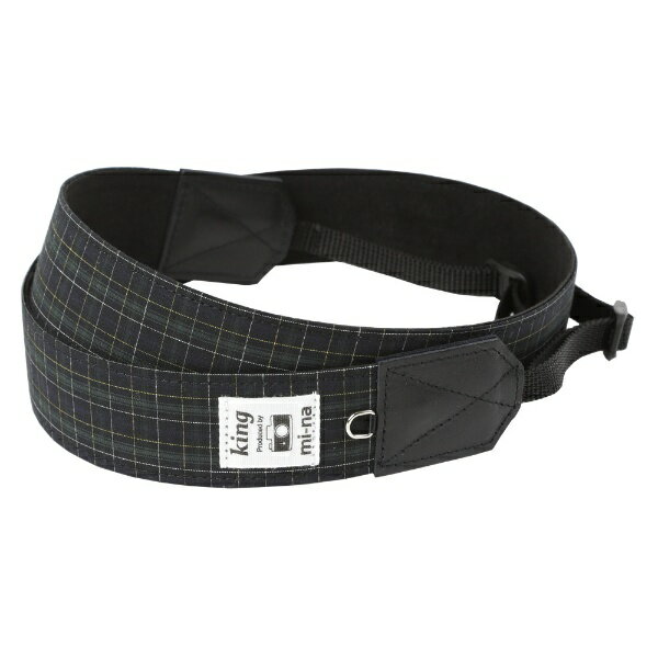 King｜キング king×mi-na カメラストラップ 3.5 チェック