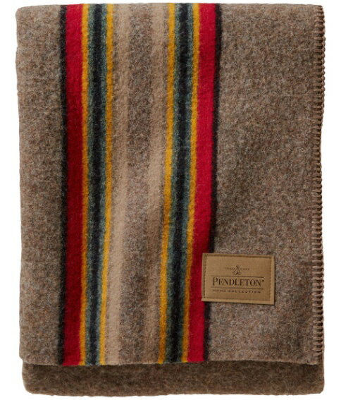 PENDLETON｜ペンドルトン ブランケット ヤキマ キャンプスロー Yakima Camp Throw PENDELTON HOME COLLECTION(137×168cm/ミネラルアンバー) 19370008-52553