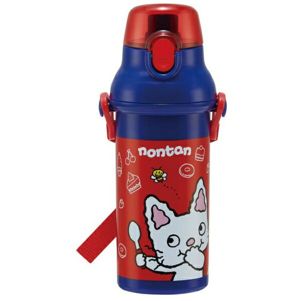 スケーター｜Skater 抗菌直飲プラボトル ノンタン [480ml ワンタッチ] PSB5SANAG