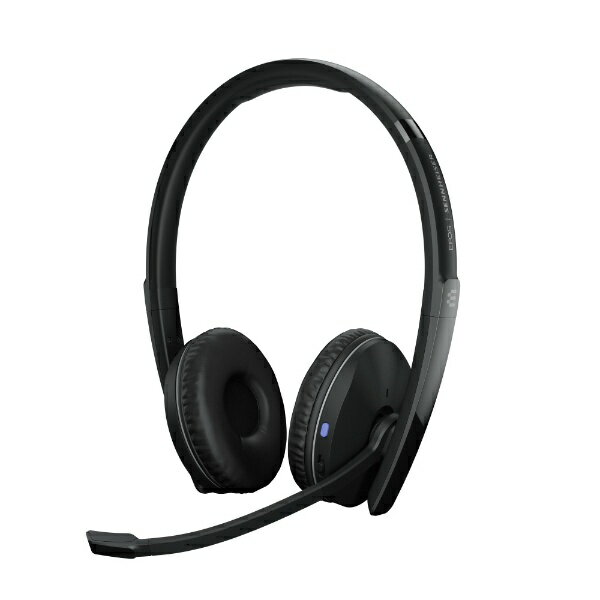 EPOS｜イーポス ヘッドセット C20 ブラック 1001146 [ワイヤレス（Bluetooth＋USB） /両耳 /ヘッドバンドタイプ]