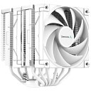 DEEPCOOLbfB[vN[ CPUN[[ 120mmt@x2 [LGA2066/2011-3/2011/1700/1200/1155/1151/1150EAM4] AK620 WH zCg R-AK620-WHNNMT-G-1