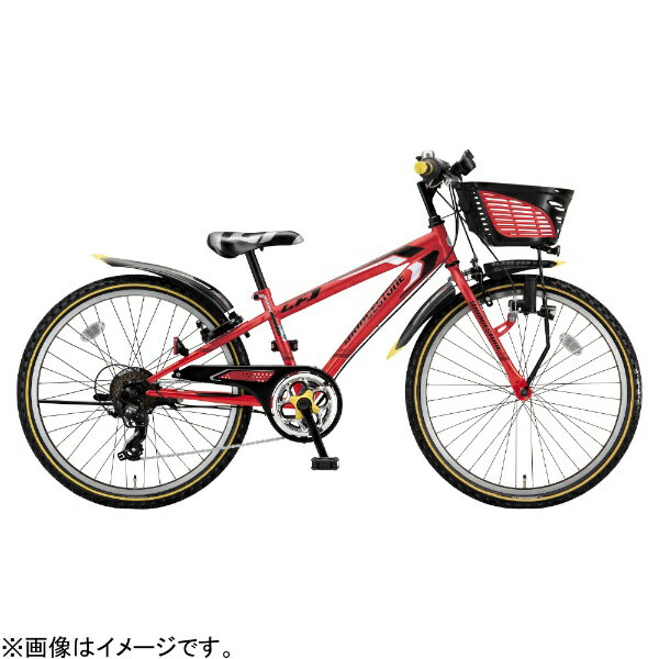 ブリヂストン ブリヂストン｜BRIDGESTONE 22型 子供用自転車 クロスファイヤー ジュニア（F.Xピュアレッド/7段変速） CFJ27T【点灯虫モデル】【キャンセル・返品不可】 【代金引換配送不可】