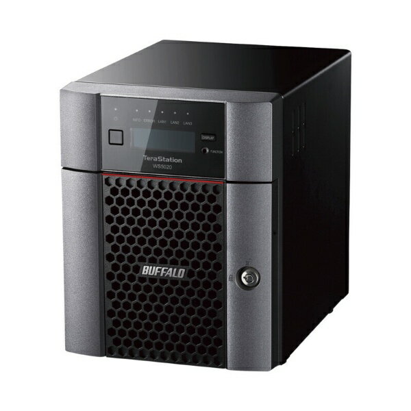 BUFFALO｜バッファロー NAS [8TB搭載 /4ベイ] TeraStation / Windows Server IoT 2022 for Storage Standard WS5420DN08S2