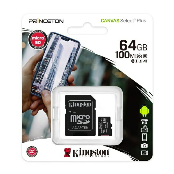LOXgbKingston KF-C4064-7I Canvas Select Plus microSD 64GB KF-C4064-7I [64GB]