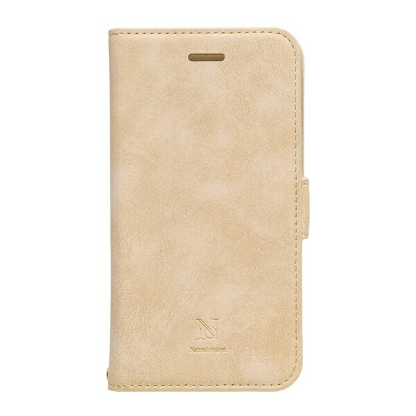 ナチュラルデザイン｜NATURAL design iPhoneSE（第3・2世代） StyleNatural　手帳型ケース Ecru iP7-VS09