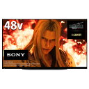 【無料延長保証「自然故障プラン」】 ソニー｜SONY 有機ELテレビ BRAVIA(ブラビア) XRJ-48A90K 48V型 /Bluetooth対応 /4K対応 /BS CS 4Kチューナー内蔵 /YouTube対応 【so22br】