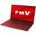 富士通｜FUJITSU ノートパソコン LIFEBOOK UH90/G2 ガーネットレッド FMVU90G2R 13.3型 /Windows11 Home /intel Core i7 /Office HomeandBusiness /メモリ：8GB /SSD：512GB /2022年夏モデル