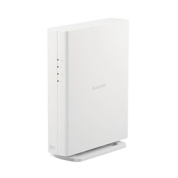 エレコム｜ELECOM Wi-Fiルーター 2402 574Mbps (Android/iPadOS/iOS/Mac/Windows11対応) ホワイト WRC-X3000GS2-W Wi-Fi 6(ax) /IPv6対応