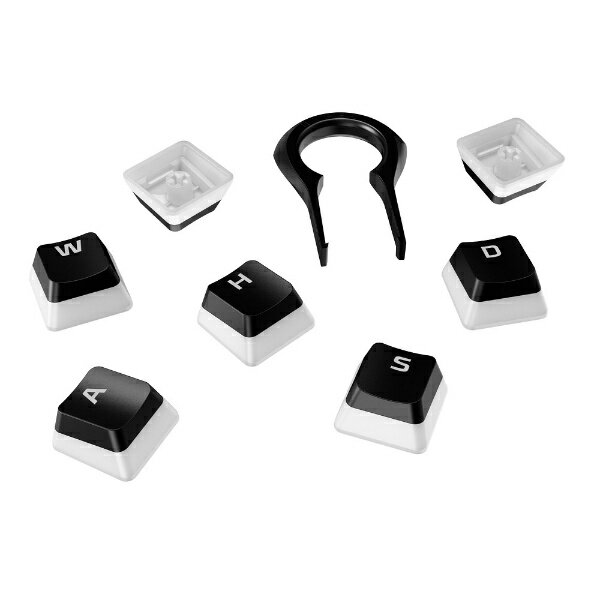 HyperX｜ハイパーエックス 〔キーキャップ〕 日本語配列 Pudding Keycaps Full Key Set ブラック 4P5P4AJ#ABJ