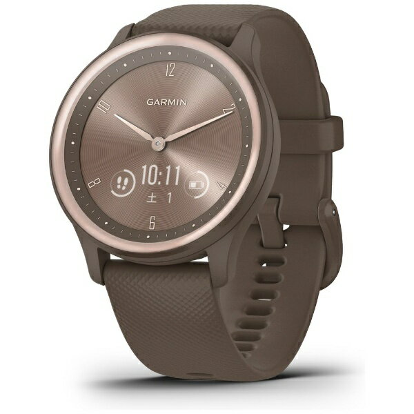 GARMIN｜ガーミン vivomove Sport Peach Gold/Cocoa 010-02566-42