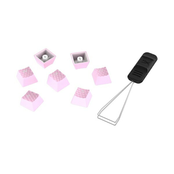 HyperX｜ハイパーエックス 〔キーキャップ〕 英語配列 Rubber Keycaps 19キー ピンク 519U0AA#ABA