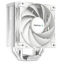 DEEPCOOL｜ディープクール CPUクーラー 120mmファン LGA1700/1200/1155/1151/1150 AM4 AK400 WH ホワイト R-AK400-WHNNMN-G-1