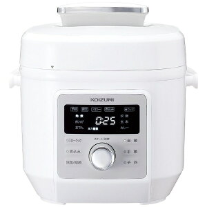 コイズミ｜KOIZUMI マイコン電気圧力鍋 ホワイト KSC4502W【rb_cooking_cpn】