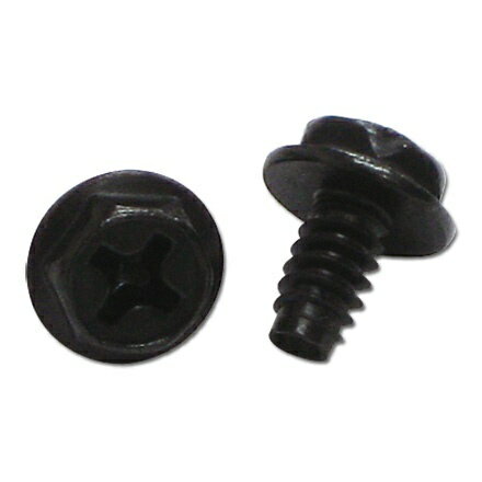 ainex｜アイネックス 〔PCケース用〕I/Oブラケット用インチネジ（10個入） ブラック PB-023B-BK