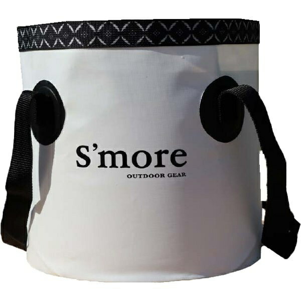 S’more｜スモア Smore bucket 20 バケツ 折りたたみ 20L(ホワイト) SMObba20whi